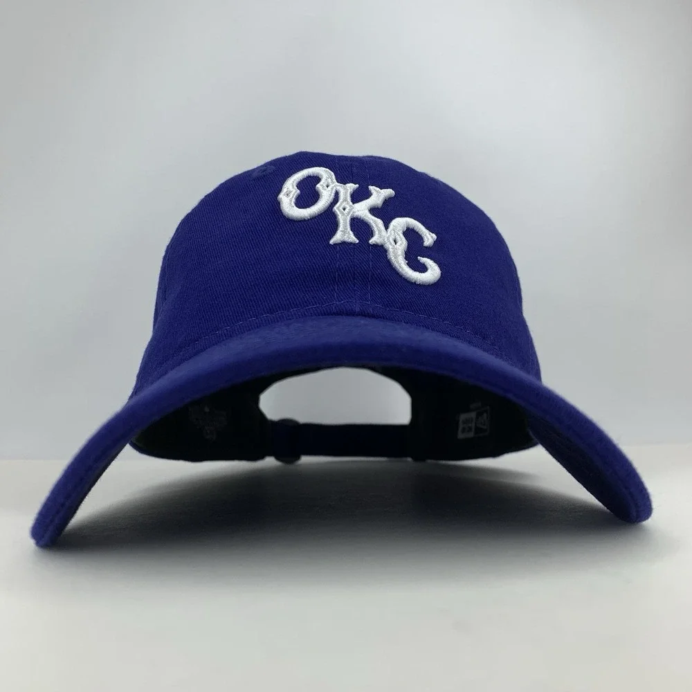 OKC Dodgers Hat WOMEN Blue Oklahoma City MiLB New Era 9TWENTY Baseball Cap